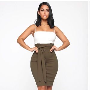 Fashion nova dress size large with tags